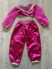 DISNEY STORE EXCLUSIVE - ALADDIN JASMINE FANCY DRESS COSTUME SIZE : 7 - 8 YEARS