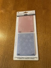 Sizzix - 2 Embossing Folders