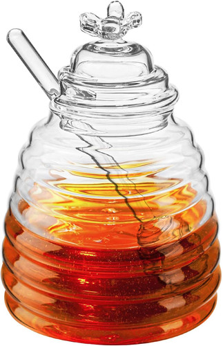 500ml glass honey jar with - 500ml,