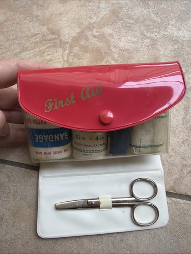 Vintage first aid kit - vintage,