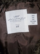 Fake Fur Brown Gilet From H n