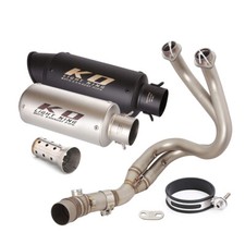 For Kawasaki ER-6F ER-6N EX650F 2012-2023 Motorcycle Exhaust System 51mm Muffler