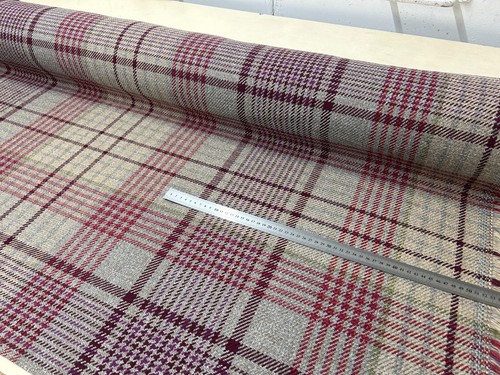 Next faux wool - check, fabric