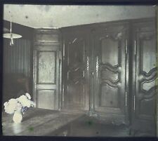 Interior House Vintage Stereo Photo Antique Wardrobe c1920