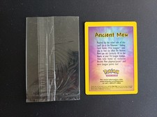 Ancient Mew Quiz Pokemon Card Movie 2000 Promo insert rare. 