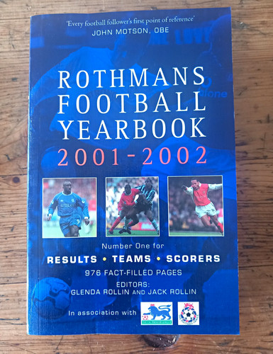 Rothmans football yearbook - rothmans,