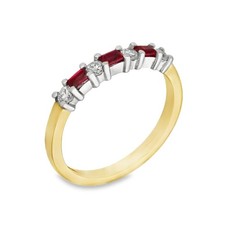 18ct Yellow Gold Ruby &