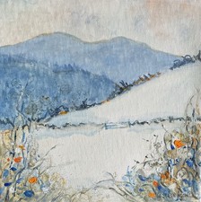 MARY STEVENSON CONTEMPORARY SCOTTISH COLOURIST UNFRAMED, BUT READY TO HANG