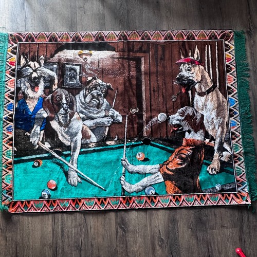 Vintage woven tapestry - vintage,