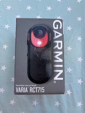 Garmin Varia RCT715 Rearview Radar, camera and Tail Light - New Boxed