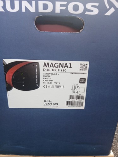 Grundfos magna1 100 - d, f
