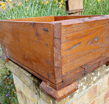 Wooden planter. Hand made in