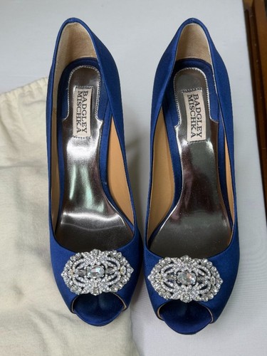 Badgley mischka royal blue - badgley,