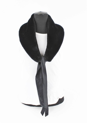Synthetic fur collar pompous - synthetic,