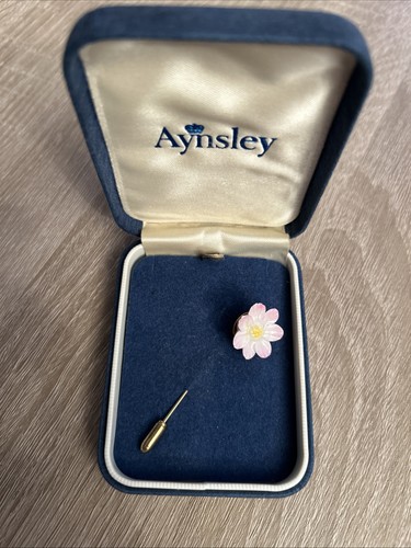 Vintage aynsley pink painted - aynsley,