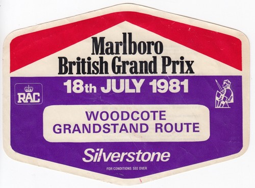 1981 british silverstone - 1981, gp