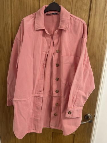 Zara pink shacket - zara,