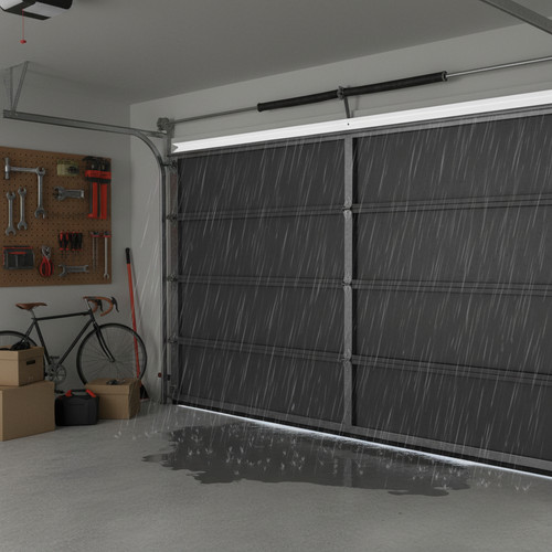 Rubber garage door seal - rubber,