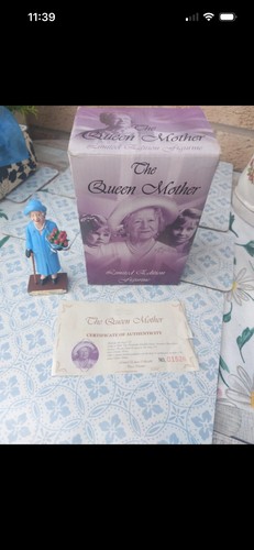 The queen elizabeth figurine - the,