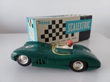Vintage Scalextric Aston Martin C57 Racing Green In Original Box & Inner Sleeve