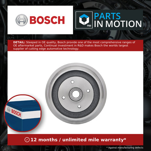 Brake drums fits - drums, (pair)
