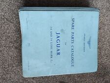Parts Catalogue Jaguar 3.4 & 3.8L Mk2 Original Spare Parts Catalogue Issued 1964
