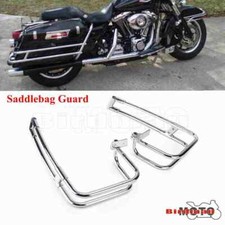 Chrome Saddlebag Guard Rails