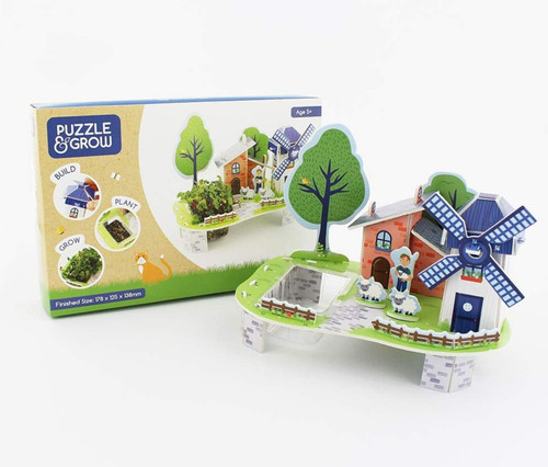 Set puzzle grow build - of, &