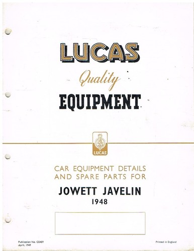 Jowett javelin original 1948 - jowett,