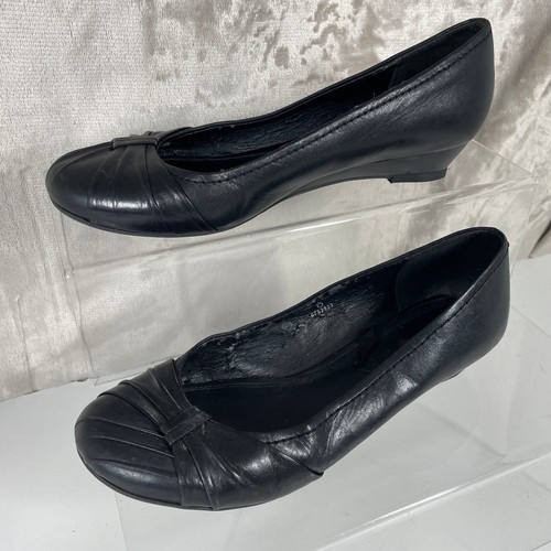 Footglove black leather - m&s,