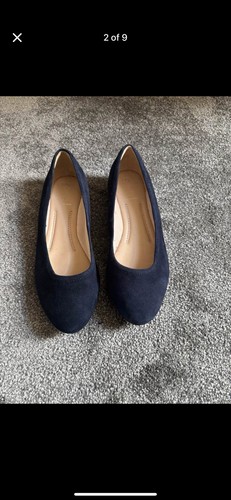 Navy blue shoes - blue, size