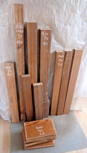 Pitch pine timber kg - ,