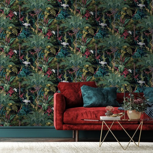 Black jungle paradise - black,