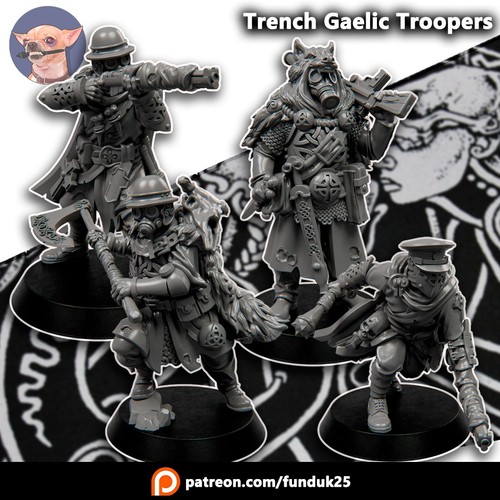 Gaelic trench trooper - trench,