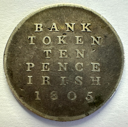 1805 bank ireland pence - bank, of
