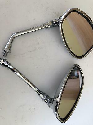New pair chrome mirrors - new,
