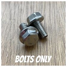 YZ 125 YAMAHA ***NEW*** REAR BRAKE DISC COVER BOLTS X2, 1995 - 24