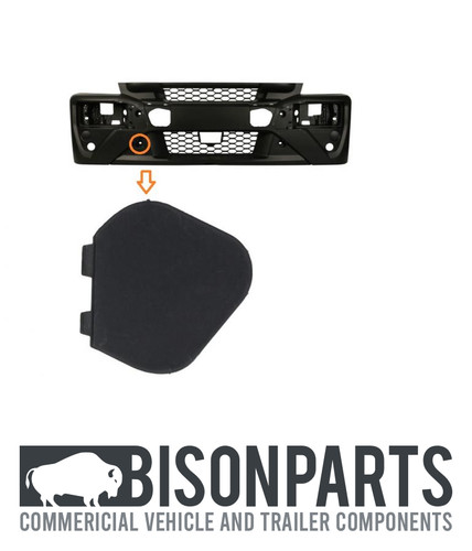 Front bumper infill cover - bumper,