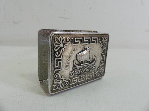 Metal matchbox case - (refjoh34),