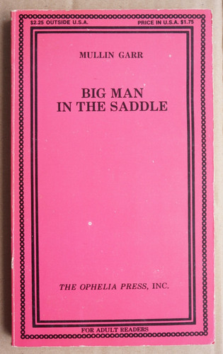 Big man the saddle - man,