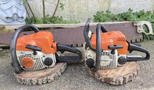 Stihl Chainsaws Running