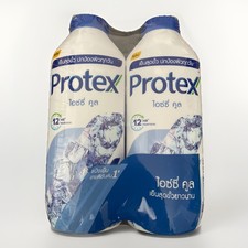 2x 280g Protex Icy Cool Extreme Body Cooling Powder Super Cool Talc Prickly Heat