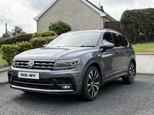 2019 Vw Tiguan allspace r line tech 7 seats 2.0 tdi 150 bhp 4 motion automatic