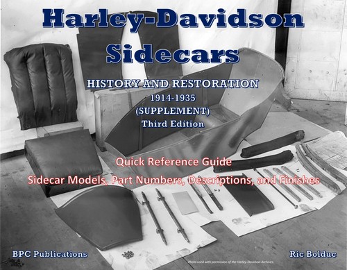 Harley davidson sidecar book - sidecar,