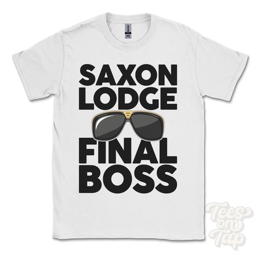 Saxon lodge final boss shirt - saxon, t-shirt