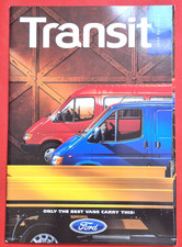 1998 FORD TRANSIT RANGE Sales Brochure - Vans Minibuses Tourneo Flareside MINT