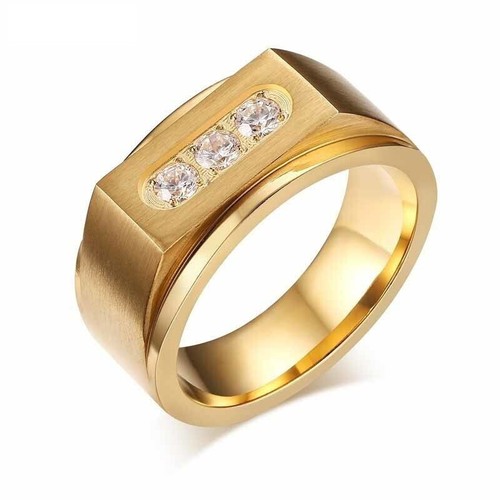 18k gold diamond simulated - 18k,