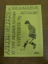 10/09/1994 Askern Welfare v