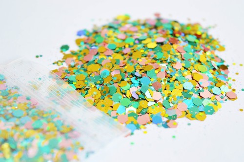 Glitter chunky mix cosmetic - glitter,