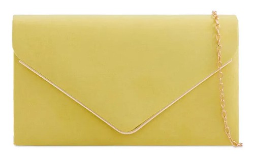 Womens faux suede envelope - faux,
